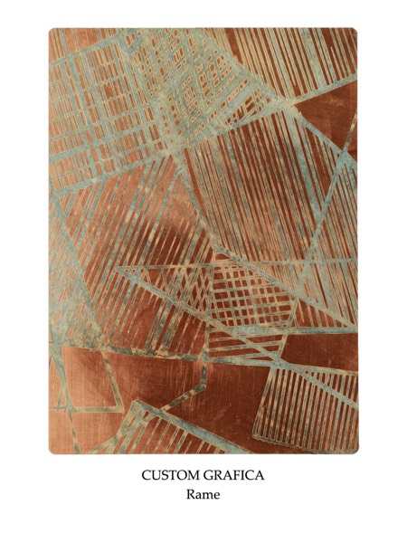Cupru Custom Grafica — finisaj pentru mobilier și obiecte din cupru lucrate manual la comandă, Mesterii lui Peshte.