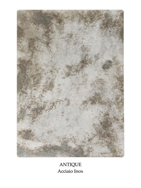 Inox Antique — finisaj pentru mobilier și obiecte din inox lucrate manual la comandă, Mesterii lui Peshte.