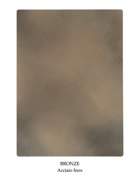 Inox Bronze 2 — finisaj pentru mobilier și obiecte din inox lucrate manual la comandă, Mesterii lui Peshte.