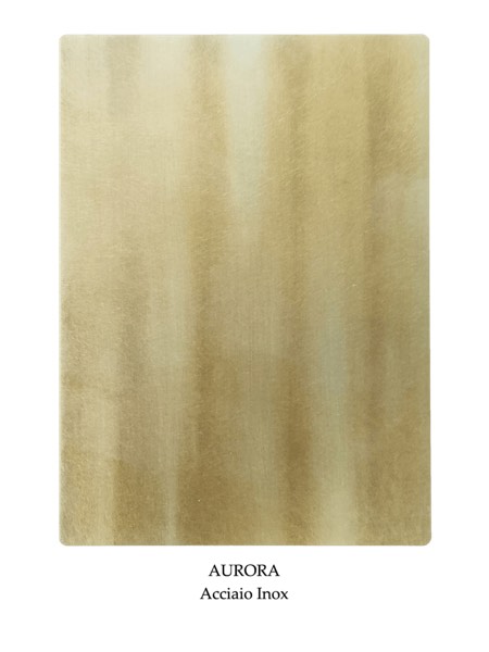 Inox Aurora — finisaj pentru mobilier și obiecte din inox lucrate manual la comandă, Mesterii lui Peshte.