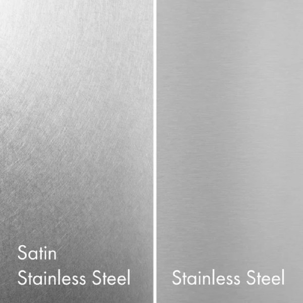 Inox Satinat Manual Vs Satinat De Fabrica — finisaj pentru mobilier și obiecte din inox lucrate manual la comandă, Mesterii lui Peshte.
