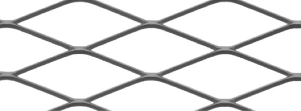 Tablă expandată oțel tip MR90x33-4x3x1500x3000 mm — tablă decorativă din oțel pentru panouri, separatoare și fațade.
