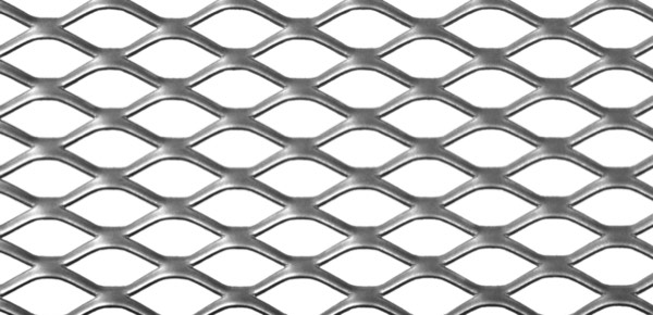 Tablă de oțel expandată MR28x13x2 mm grosime — tablă decorativă din oțel pentru panouri, separatoare și fațade.